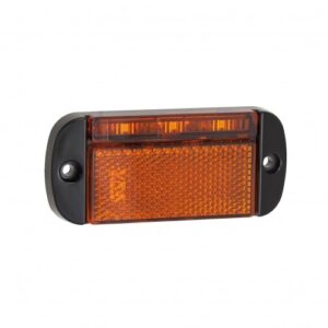 LED Brand 44 series 'Low Profile' LED Amber Marker Lamp  12v/24v