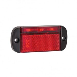 LED Brand 44 series 'Low-Profile' Red LED Rear Marker Light  12v/24v