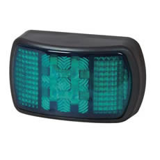 Durite Brand  Green LED ABS Marker Lamp with Superseal Plug   12v/24v