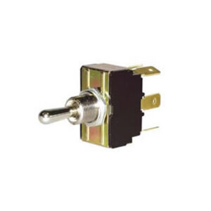Durite 3 Way Momentary On/Off/Momentary On Double-Pole Switch with Metal Lever - 10A at 28V