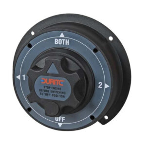 Durite Rotary Marine Battery Isolator and Changeover Switch - 310A Continuous