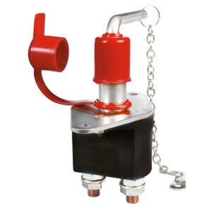 Heavy Duty Battery Isolator with Removable Key - 250A 24V