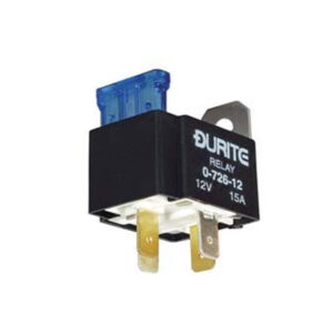 Durite Relay 0-726-12 Mini Fused Make/Break Relay - 12V 15A