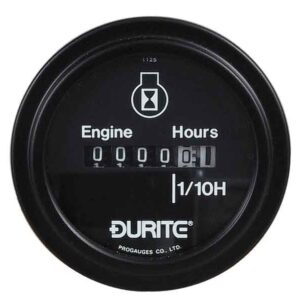 Hour Meter 52mm 10-80 volt Bx1
