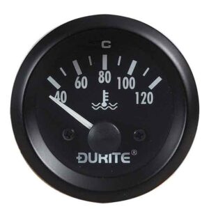 Water Temperature Gauge with Sender 52mm 12 volt Bx1