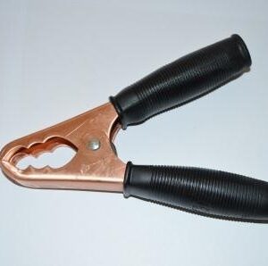 Clip Crocodile Solid Copper 200 amp Black Bg1