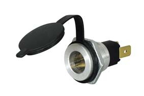Socket DIN with Cap 16 amp Bg1