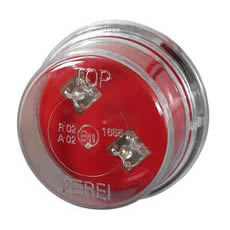 Durite Brand Clear LED Front Push-In Marker Lamp - 24V
