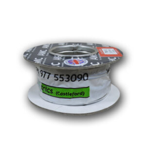 14's BLACK Single-Core PVC Auto Cable - 1mm² 50M Roll