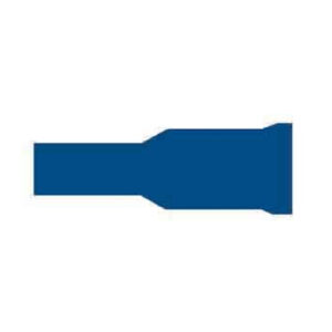 Blue Pre-Insulated Receptacle Terminals - 5.00mm Pack of 100