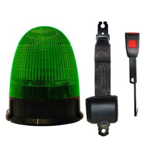 Three Bolt Green Beacon Seatbelt Kit