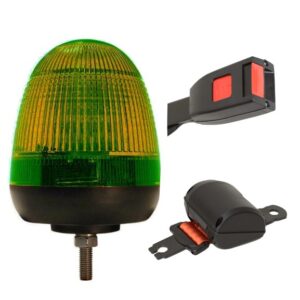 Single Bolt Green Beacon Seatbelt Kit
