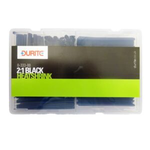 Durite 0-333-00 Assorted 2:1 Black Heatshrink