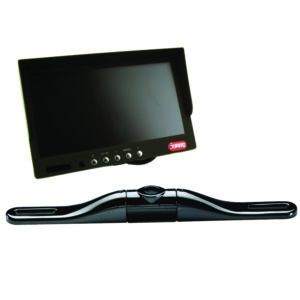 Durite 0-775-17 Reversing Kit supplied with 7" colour monitor, 1x adjustable number plate camera and leads