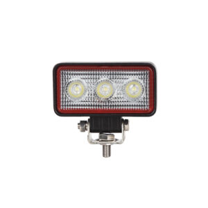 LED Brand 'Mini' Rectangular 9w LED Flood Lamp 12/24v   700 effective lumens   R10 Approved