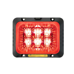 DELTA DESIGN/ESG VIGILED    RED Surface mount Quad Flash LED Directional 12/24v