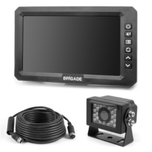 Brigade VBV670-000 Single Camera 7'' Monitor System for Rigid Vehicles