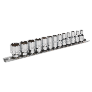Sealey AK2746 13pc 1/4"Sq Drive Lock-On™ Socket Set