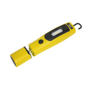 SEALEY LED3602Y Yellow 360° 7 SMD LED & 3W SMD LED Rechargeable Inspection Light