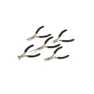 Sealey AK937 5pc Mini Pliers Set Ni-Fe Finish