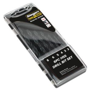 Sealey S01039 6pc HSS Drill Bit Set