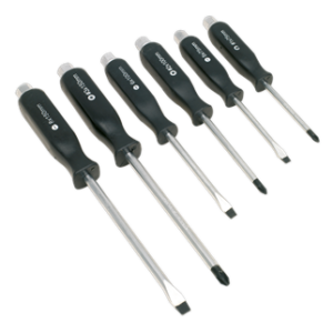 Sealey S0535 6pc Hammer-Thru Screwdriver Set