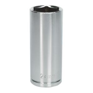 Sealey S0679 24mm 1/2"Sq Drive Deep WallDrive® Socket