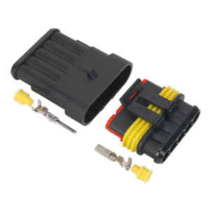 5-Way Superseal Male and Female Connector