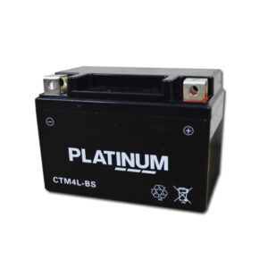 Battery;  Platinum  CTM4L-BS  12v  4Ah  Motorcycle Battery...    6 Months Warranty