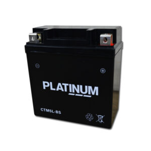 Battery;  Platinum CTM5L-BS   12v 5Ah Motorcycle Battery.. 6 Months Warranty