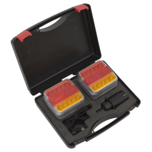 Sealey TB18LEDW 2pc Wireless SMD LED Trailer Light Set