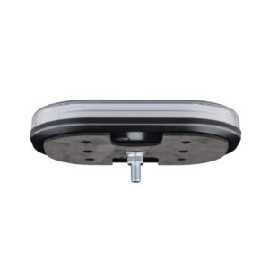LAP ICE363AC/BK (Clear Lens) LED Amber Mini Bar Raised Single Bolt