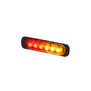 Durite 0-441-65 R10 Slimline Amber & RED LED Warning Light